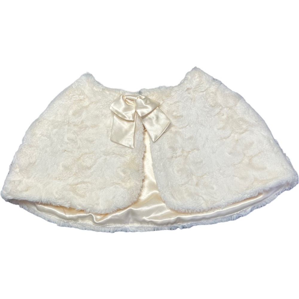 Faux fur kids wrap